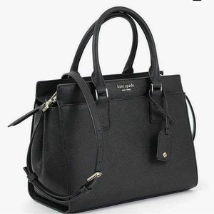Kate Spade “Cameron Street Satchel” Black